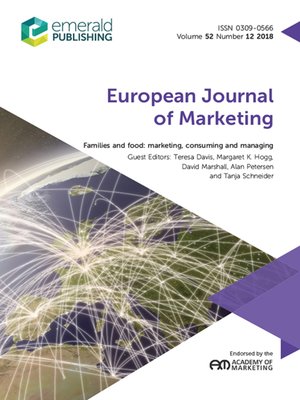 cover image of European Journal of Marketing, Volume 52, Number 12